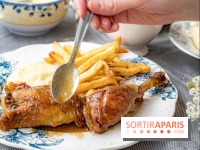 Menu volaille et truffe du Coq Rico, les photos