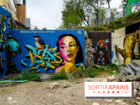 Spot 13 : le lieu éphémère de street art en plein air à Paris, nos photos