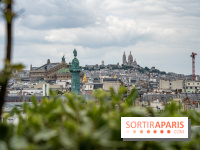 Visuel Paris, vue du Meurice suite Etoile - Montmartre