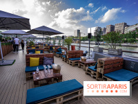 Solarium, la péniche au pied de la Cité de la Mode et du Design
