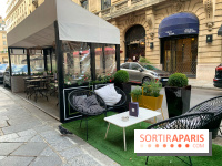 Aperitivo en terrasse au bar du Sofitel Paris le Faubourg