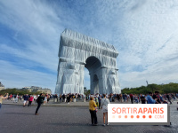 L'Arc de Triomphe empaqueté, nos photos