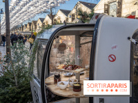 La terrasse raclette de la Fabrique à Toga à Bercy