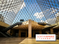 Visuels musée et monument Louvre pyramide intérieur
