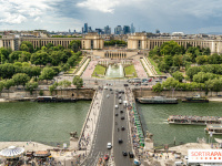 Le Trocadéro Paris 16 ème | Célèbre colline avec vue sur la Tour Eiffel