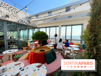 Restaurant-rooftop Mama Shelter La Défense.