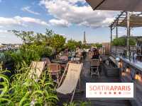 La terrasse en Rooftop du Brach, le bar perché dans un jardin potager -  A7C7698