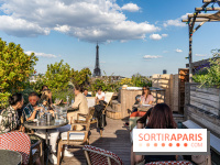 La terrasse en Rooftop du Brach, le bar perché dans un jardin potager