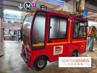 Visuels Paris - mini camion pompier gare