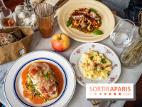 Bombarde restaurant méditerranéen et festif à Montmartre - cabillaud - pancetta - fondu de poireaux