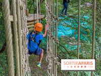 Accrocamp Poissy, le nouvel accrobranche au parc du château de Villiers