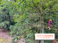 Accrocamp Poissy, le nouvel accrobranche au parc du château de Villiers