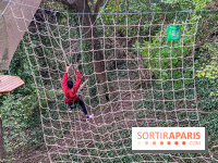 Accrocamp Poissy, le nouvel accrobranche au parc du château de Villiers