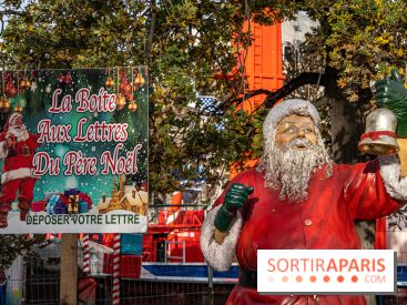 Noël Paris visuels - Père Noel - marché de noël