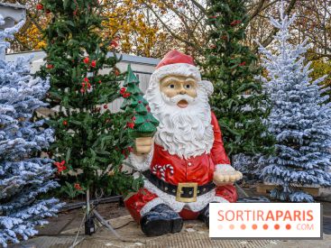 Noël Paris visuels - Père Noel - marché de noël