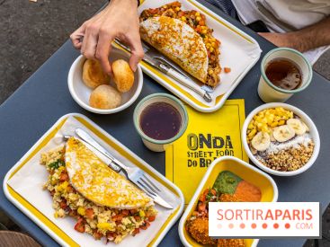 Onda, le restaurant Brésilen de tapiocas, crêpe de manioc - table