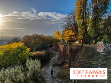 Visuels - Parc de Belleville en automne