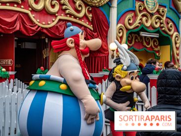 Noël Parc Astérix 2022, les animations - astérix Obélix