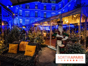 Fouquet's Hôtel Paris, le Joy dévoile sa terrasse d'hiver et ses bulles magiques de noël 2022