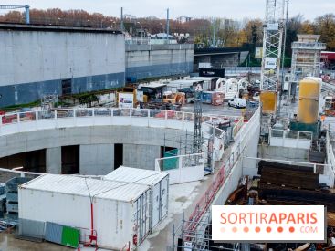 Le Grand Paris Express, visite du chantier de la gare Saint-Maur - Créteil, nos photos