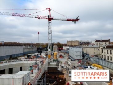 Le Grand Paris Express, visite du chantier de la gare Saint-Maur - Créteil, nos photos