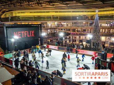 La patinoire de Noël des Halles 2022 - patinoire gratuite 
