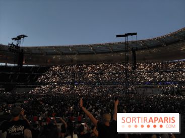 Visuels salles de spectacle et théâtres - concert Stade de France - nuit
