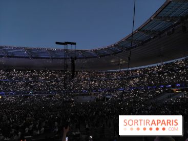 Visuels salles de spectacle et théâtres - concert Stade de France - nuit
