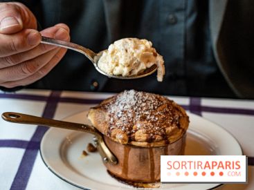 Auberge Pyrénées Cévennes - Bistrot Paris 11e - soufflé caramel beurre salé