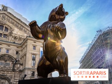 Exposition Fragiles colosses Boulevard Haussmann - photos - Michel Bassompierre