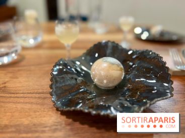 Accents Table Bourse - Dessert bulle coing pomme