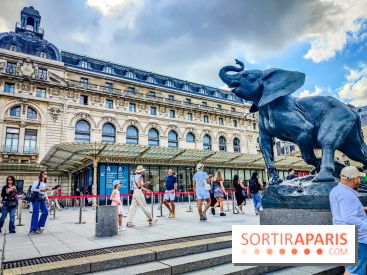Musée d'Orsay, collection permanente  - Statue extérieur parvis musée
