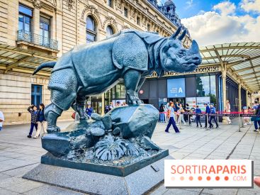 Musée d'Orsay, collection permanente  - Statue extérieur parvis musée