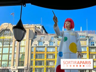 Yayoi Kusama face à la Samaritaine