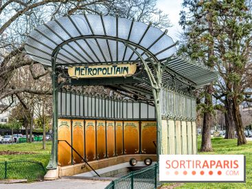 Le dernier édicule de type B d'Hector Guimard - Métro Porte Dauphine