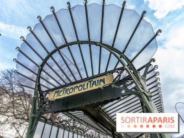 Le dernier édicule de type B d'Hector Guimard - Métro Porte Dauphine