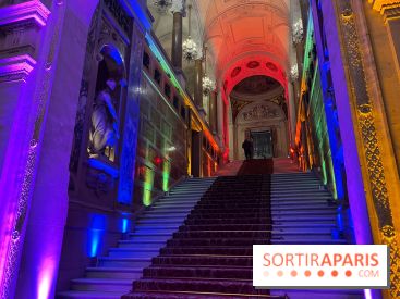 Nuit des Fiertés - Visuel Hôtel de Ville intérieur LGBTQIA+