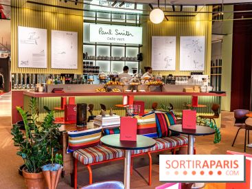 Café Paul Smith, le créateur de mode s'approprie le Café Vert du Printemps Haussmann