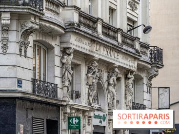 Façade immeuble Journal du Soir - La France -  A7C8664