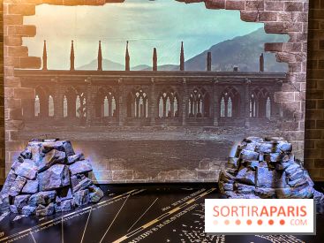 Harry Potter l'exposition bataille poudlard sorts