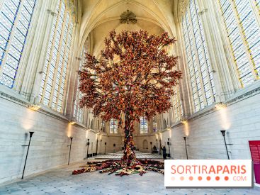 Arbre de vie de Joana Vasconcelos au Château de Vincennes