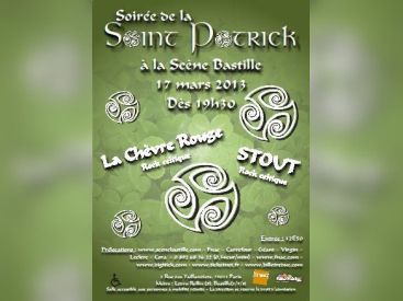 Soirée spéciale Saint-Patrick : STOUT et La Chèvre Rouge en concert