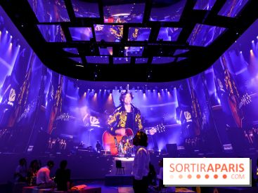 On stage with The Rolling Stones, nos photos