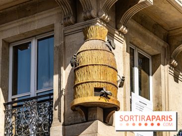 La ruche insolite, vieille enseigne aux Halles