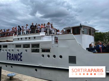 Athlètes et flambeau de Paris 2024 - IMG 4086