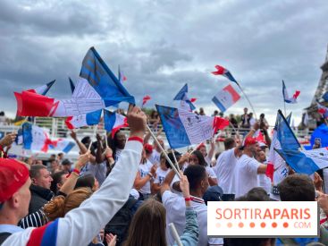 Athlètes et flambeau de Paris 2024 - IMG 4144