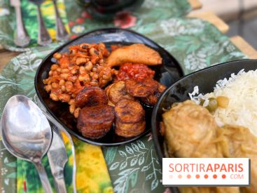 Cantine-épicerie Soré - Niébé et alloco