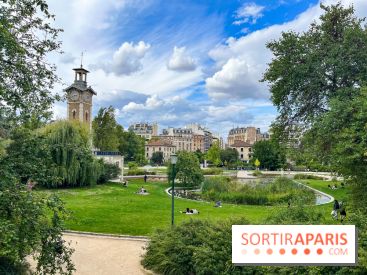 Le parc Georges Brassens, pour se croire à la campagne dans le 15e