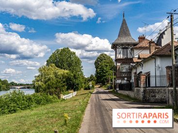 Village de Bois-le-Roi : les Affolantes en bord de Seine