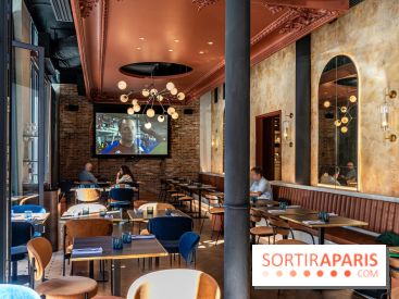 Quai 108, restaurent - bar - terrasse - Hilton Opéra - Saint-Lazare -  A7C0453